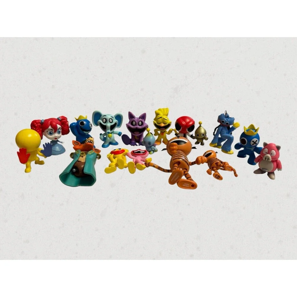 Poppy Playtime Rainbow Friends Mini Figure Lot Smiling Critters Piggy + More